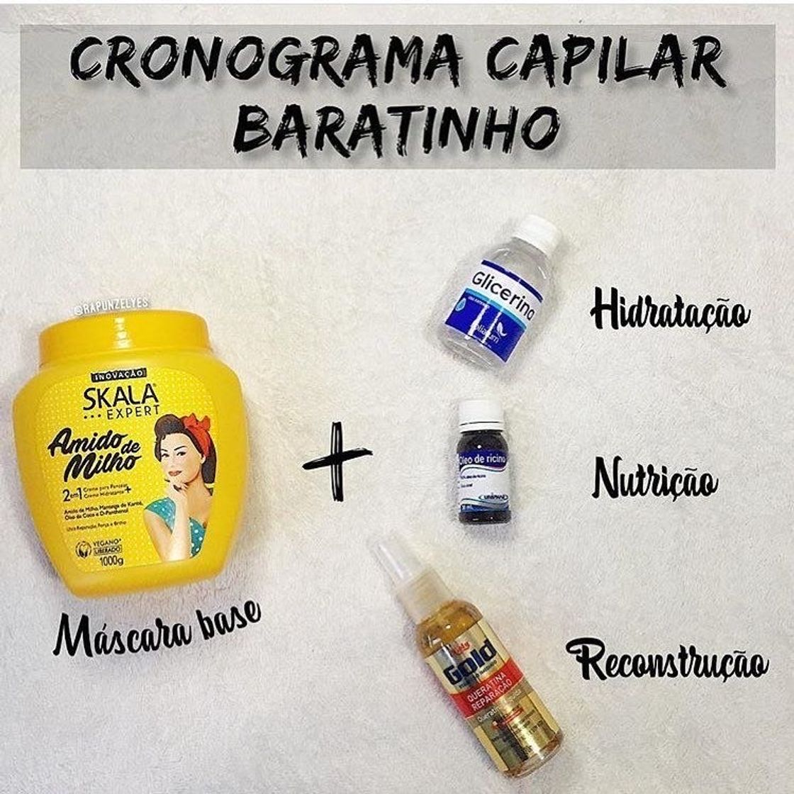 Moda Cronograma capilar barato.