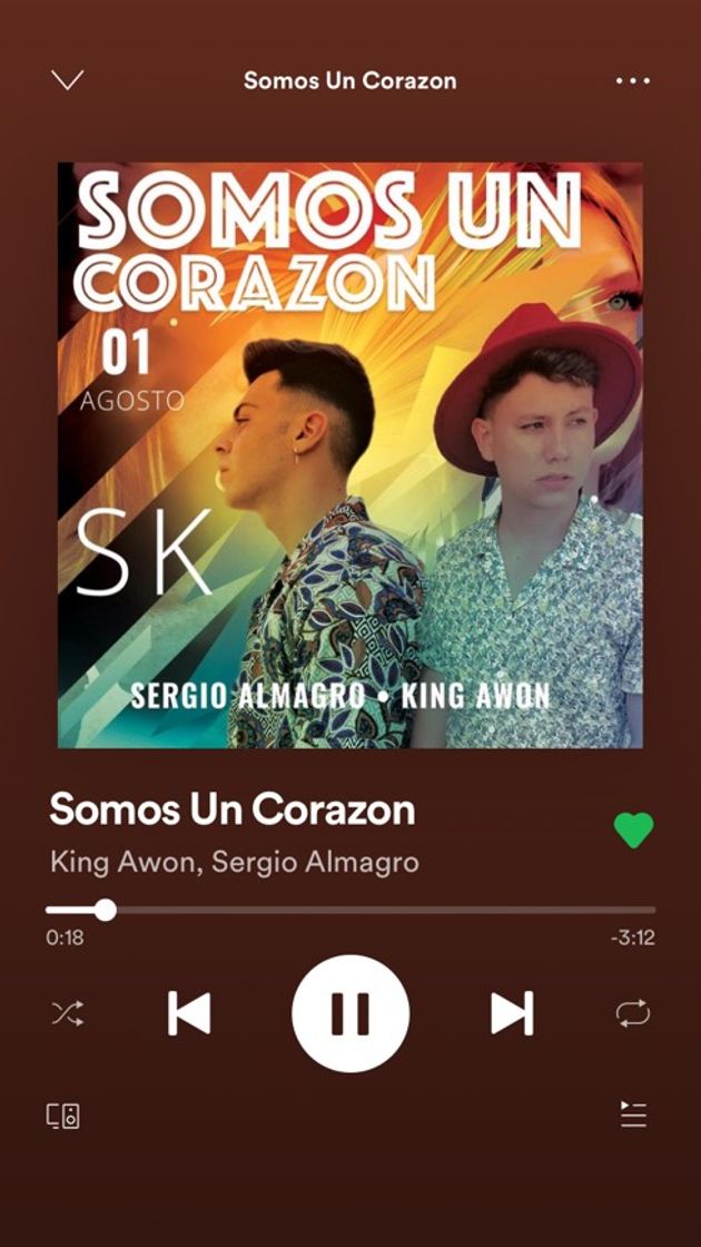 Canción Somos un corazón 