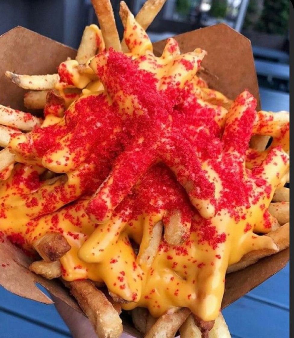 Fashion Hot cheetos cheese fries 