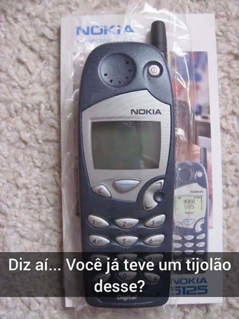 Moda Nokia tijolão 