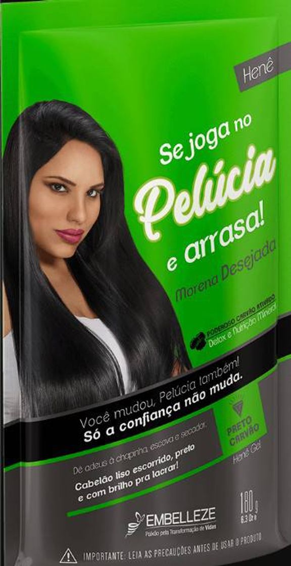 Social Henê Pelúcia Morena Desejada Pouch - Embelleze
