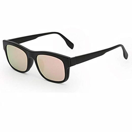 RJGOPL Gafas de sol Quadrado feminino masculino óculos de sol óculos de dupla camada uv400 acessórios óculos de condução gradiente lentes cor flip up  CHINA C6