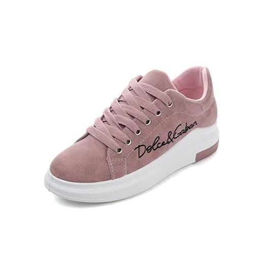 Mujeres Zapatillas Plataforma Mujer Moda Vulcanizar Zapatos Tenis Femenino Casual Zapatillas