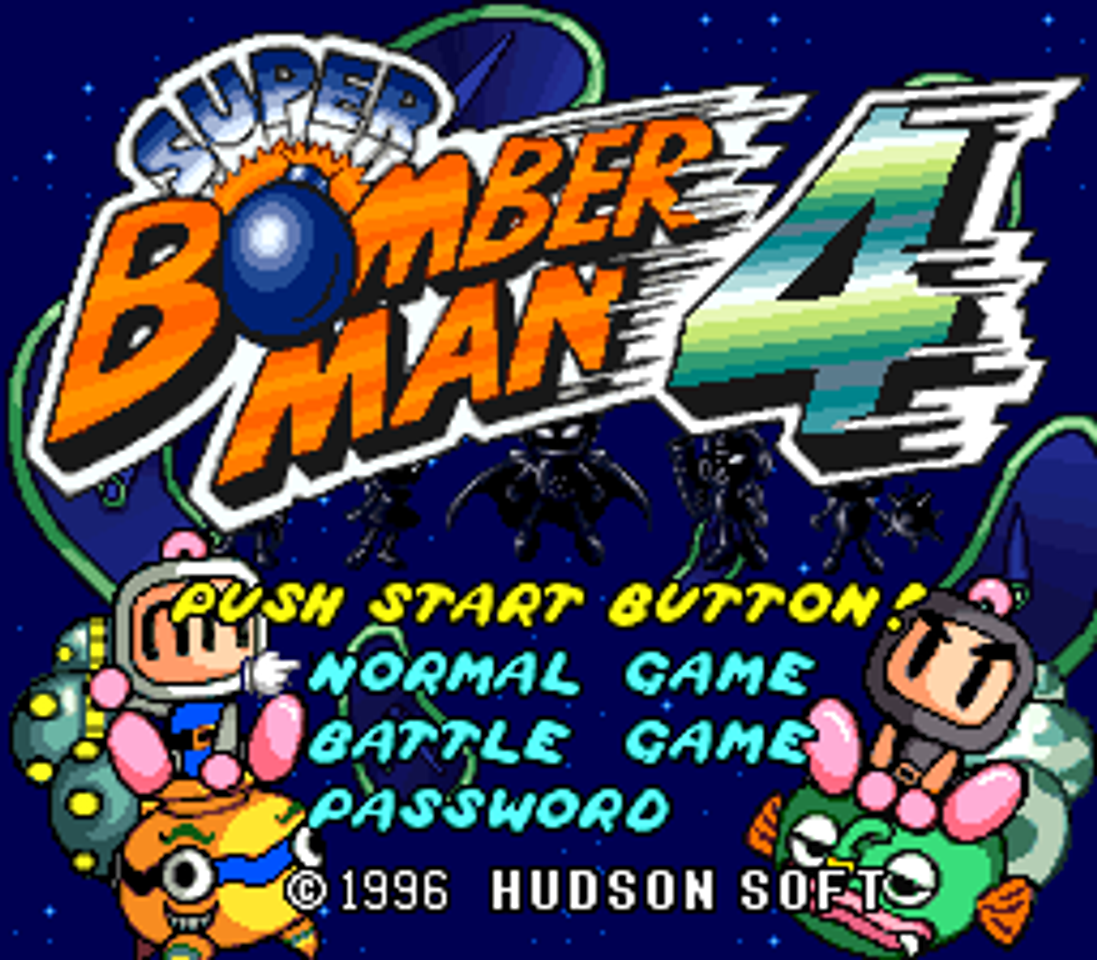 Videojuegos Super Bomberman 4