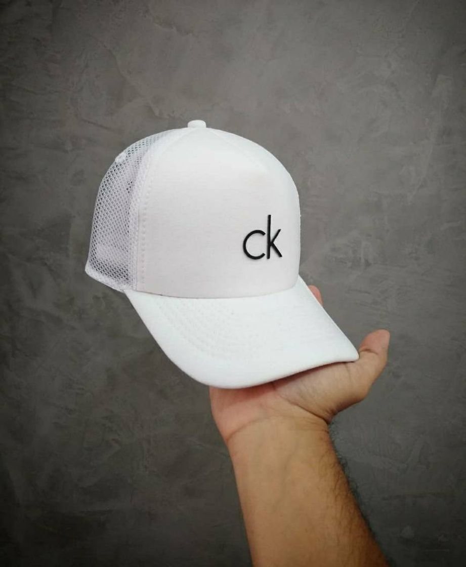 Social Boné CK branco 