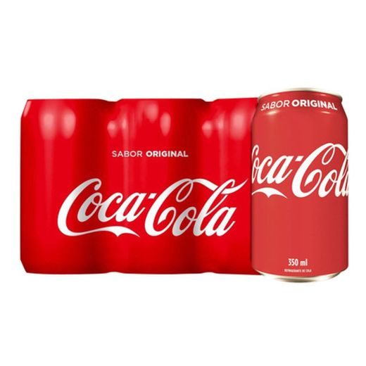 Coca-Cola 350ml Pack com 6 unidades | Carrefour