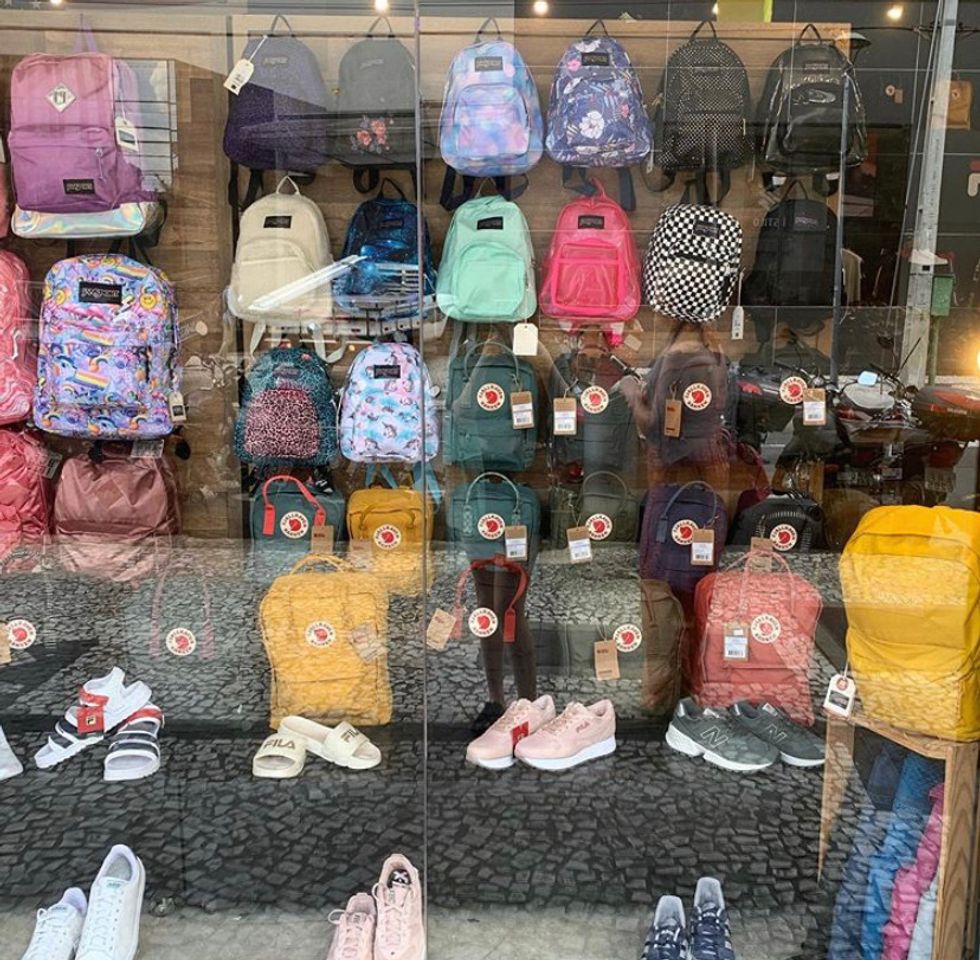 Fashion A vitrine que a gente ama 💞 fjallraven Kanken 