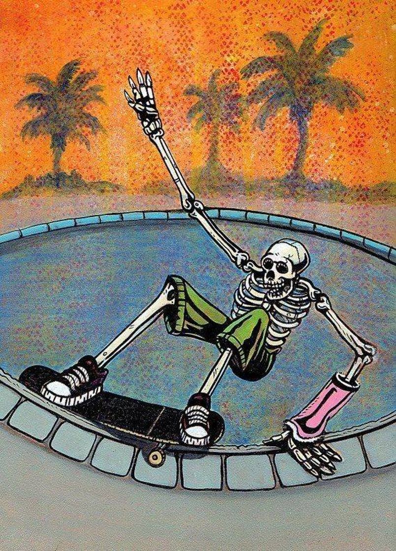 Fashion wallpaper skate 