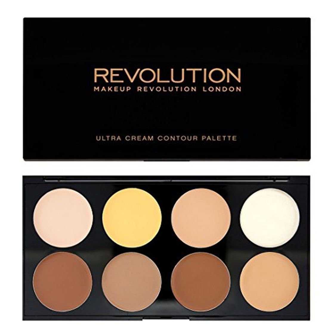Social Makeup Revolution Ultra Cream Contour Palette Paleta do konturowania twarzy 13g