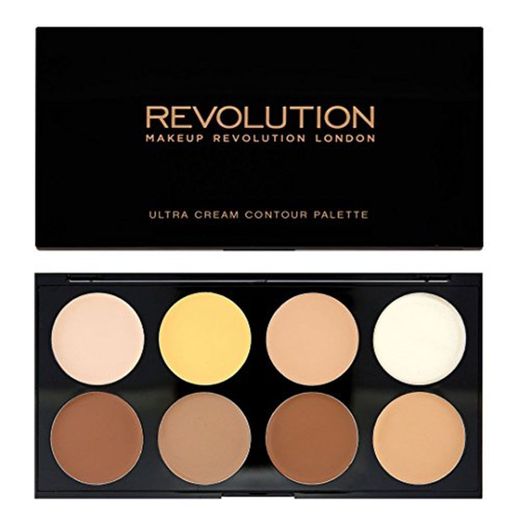 Makeup Revolution Ultra Cream Contour Palette Paleta do konturowania twarzy 13g