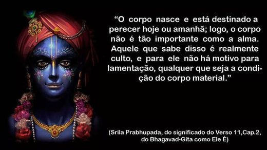 Uma Frase da bhagavad gita