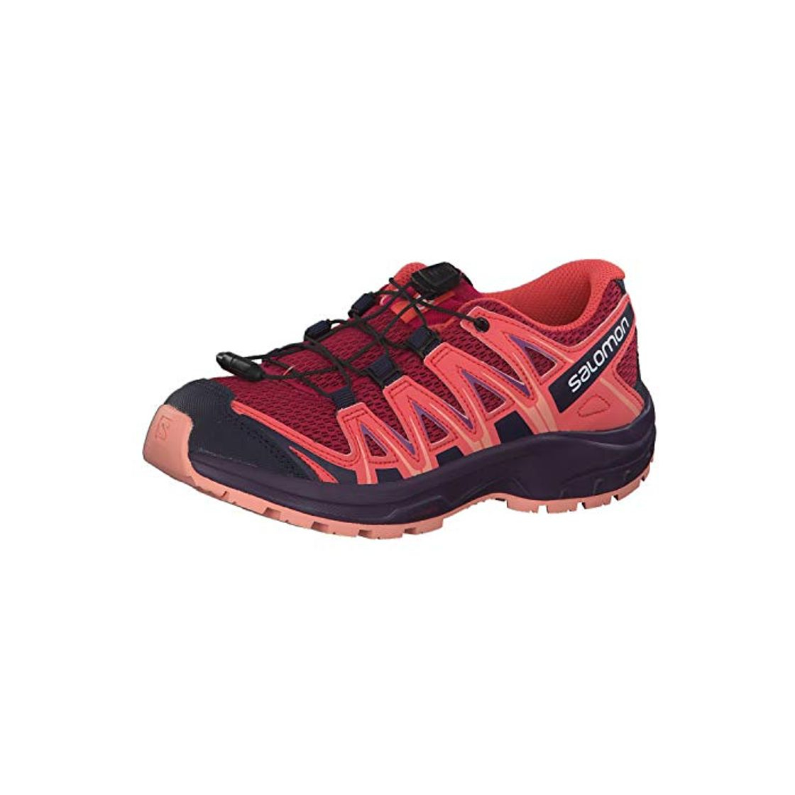 Fashion Salomon XA Pro 3D J, Zapatillas de Deporte Unisex Niños, Rojo/Naranja