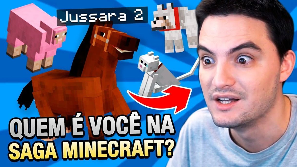 Fashion TESTE: QUEM É VOCÊ NA SAGA MINECRAFT? - YouTube