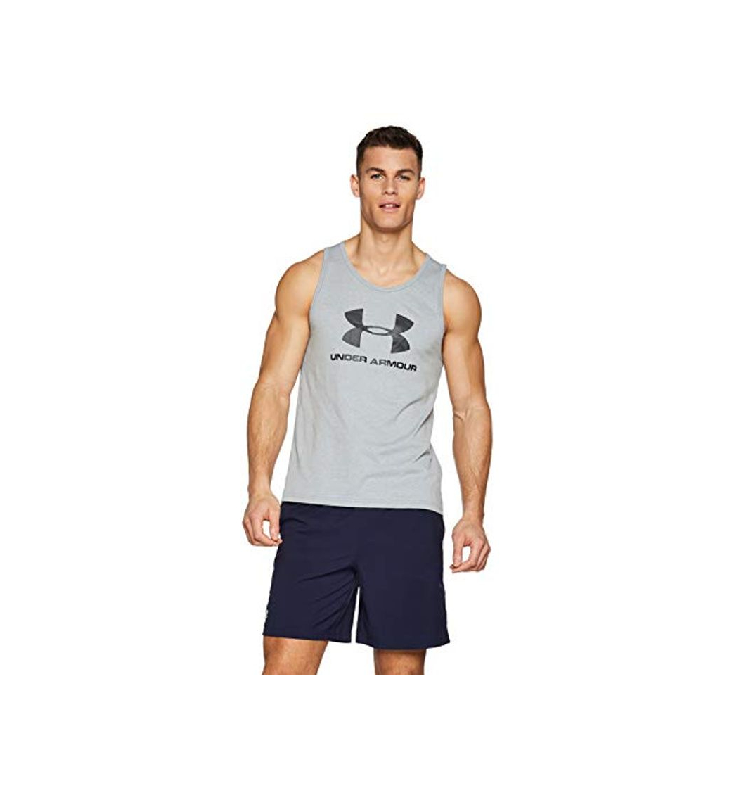 Moda Under Armour Sportstyle Camiseta sin Mangas con Logotipo, Ropa Deportiva para Hombres