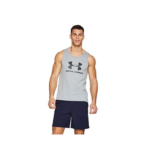 Under Armour Sportstyle Camiseta sin Mangas con Logotipo, Ropa Deportiva para Hombres