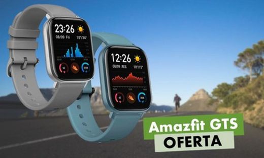 Llévate un smartwatch como el Amazfit GTS a su precio bajo