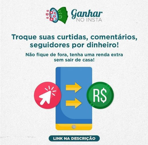 Grana extra com o Instagram!