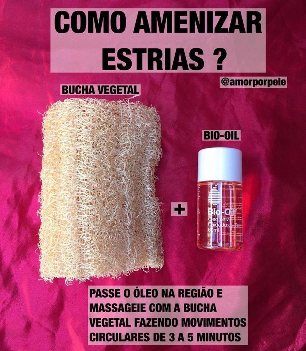 Products Como amenizar estrias! 