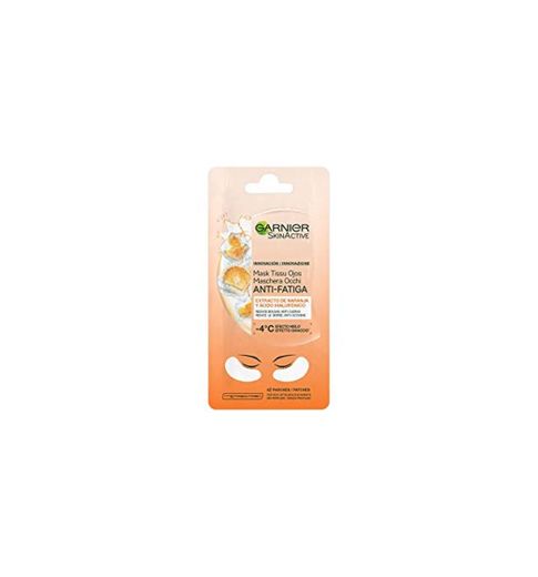 Garnier Skin Active Mascarilla de Tela Contorno de Ojos Anti-Fatiga y Anti-Ojeras