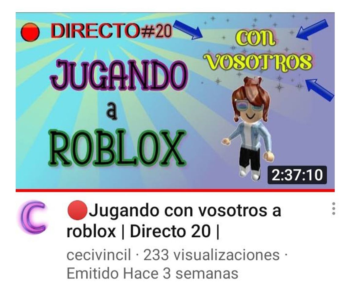 Moda Jugando a roblox con vosotros - YouTube - YouTube