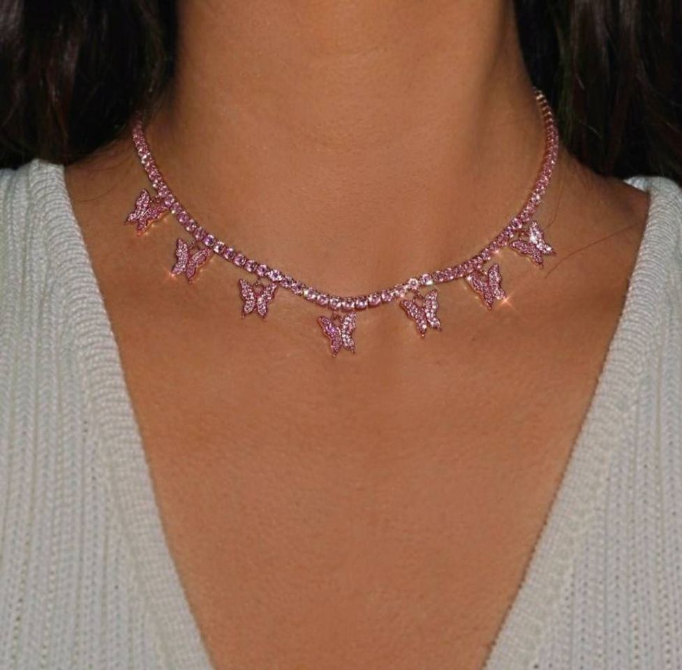 Fashion Rose flutter choker