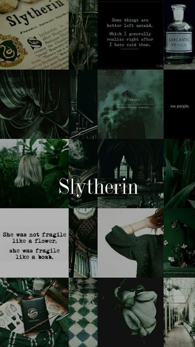 Fashion Slytherin 💚😍