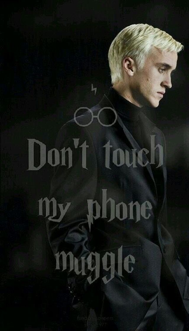 Fashion Don’t touch my phone, muggle!