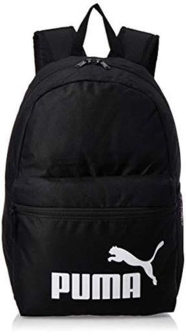 Social Puma Phase - Mochila, Unisex Adulto, Negro