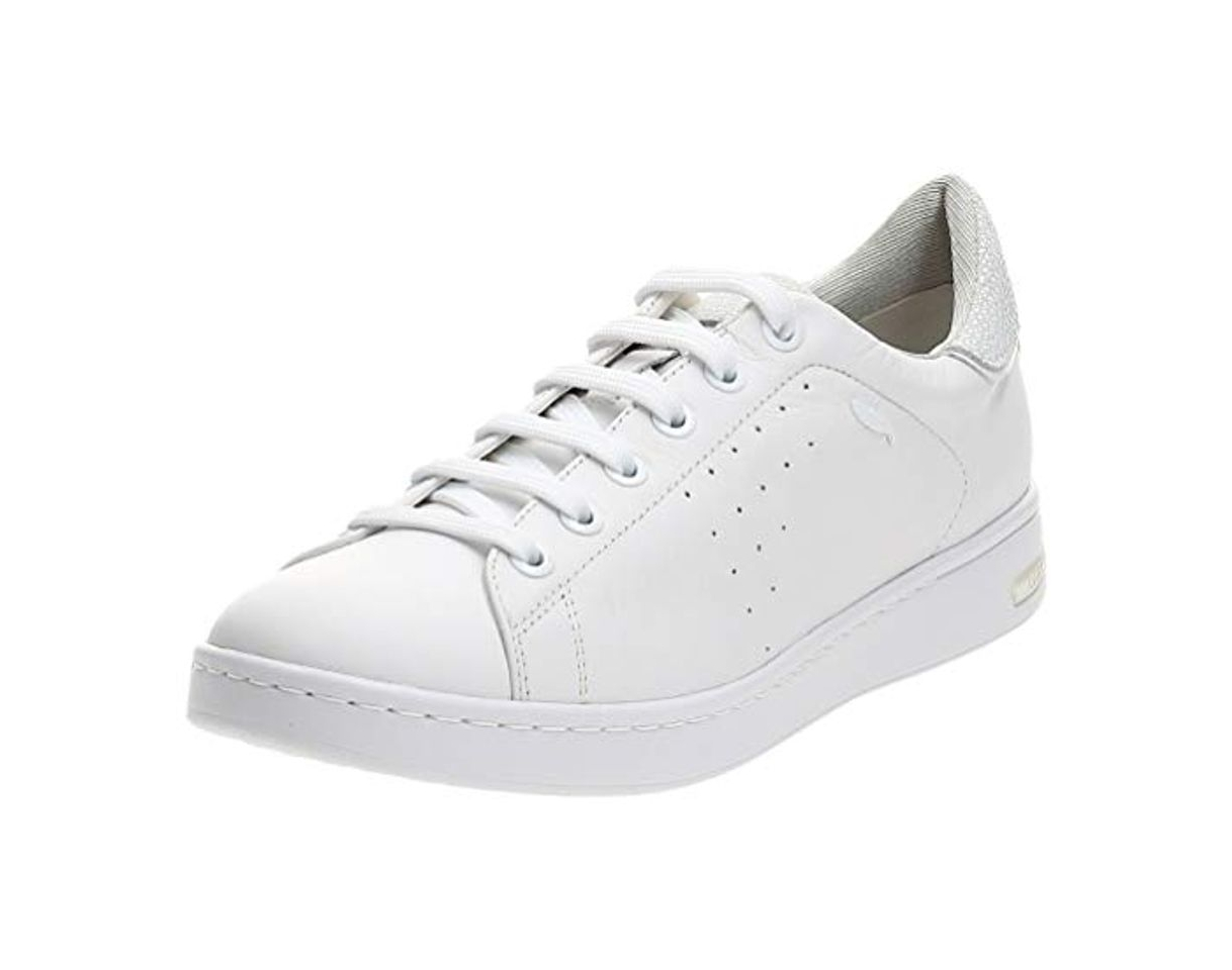 Moda Geox D Jaysen A, Zapatillas para Mujer, Blanco