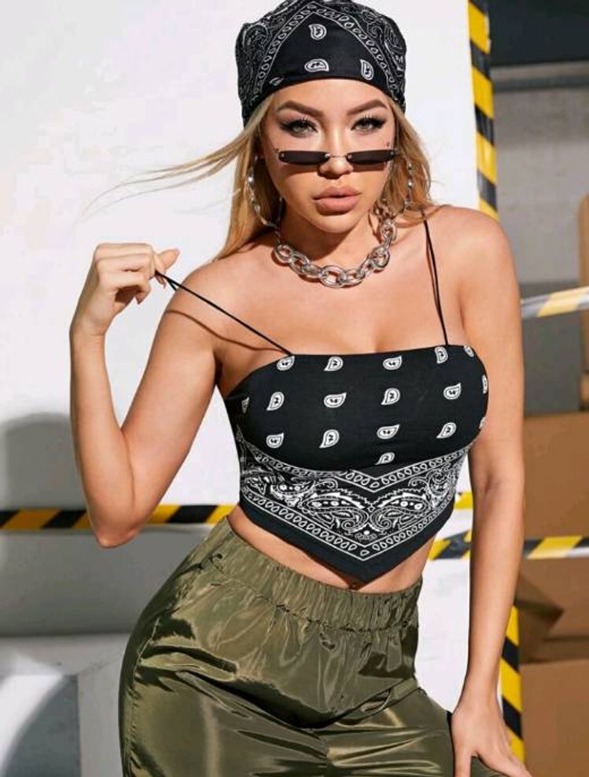 Fashion Cropped bandana