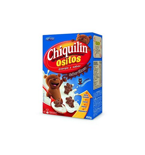 Artiach Chiquilín Ositos - Galletas de cereales sabor Chocolate