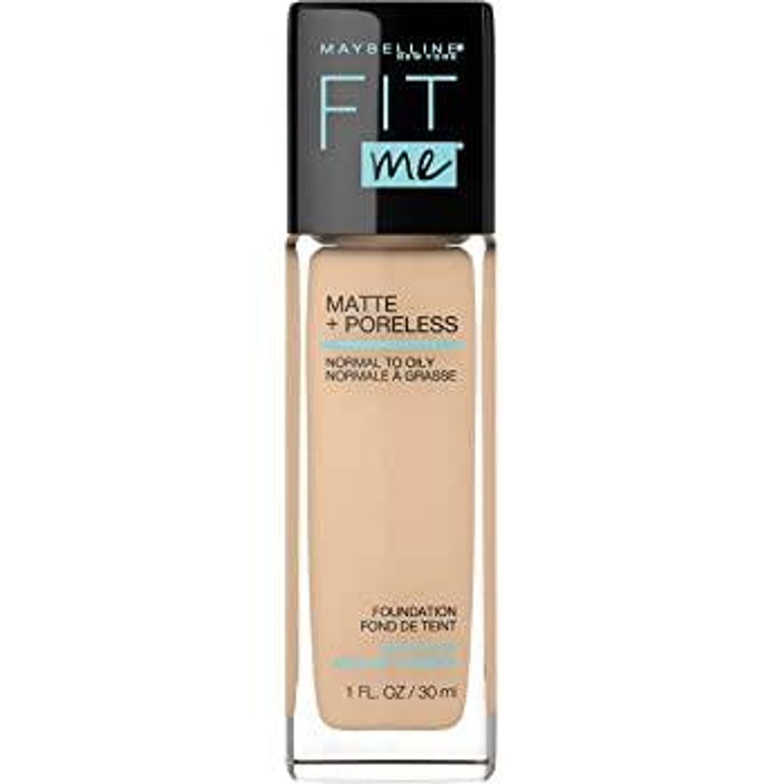 Social Maybelline Fit Me - Base líquida mate y antiporos