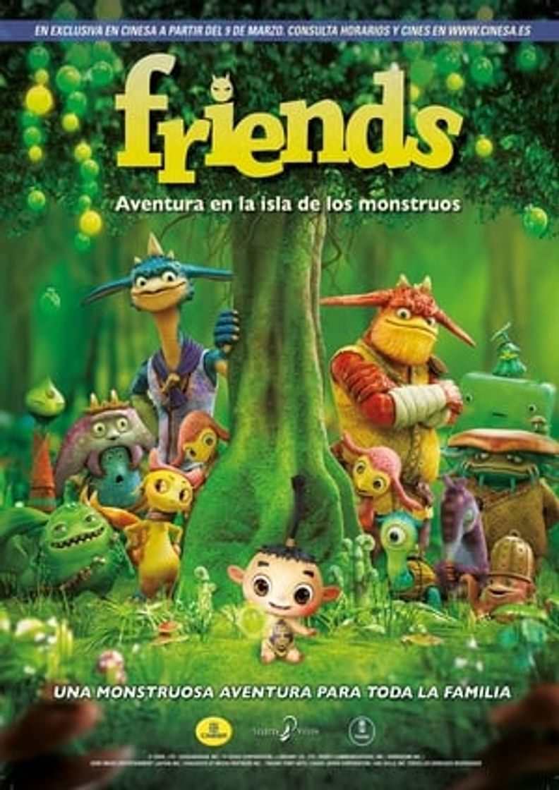 Movie Friends: Aventura en la isla de los monstruos