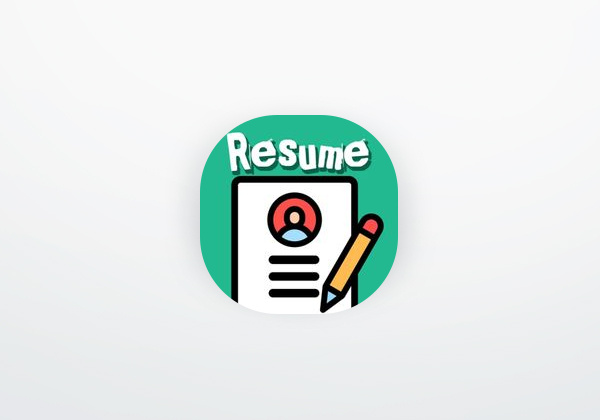 App Resume builder - cv template