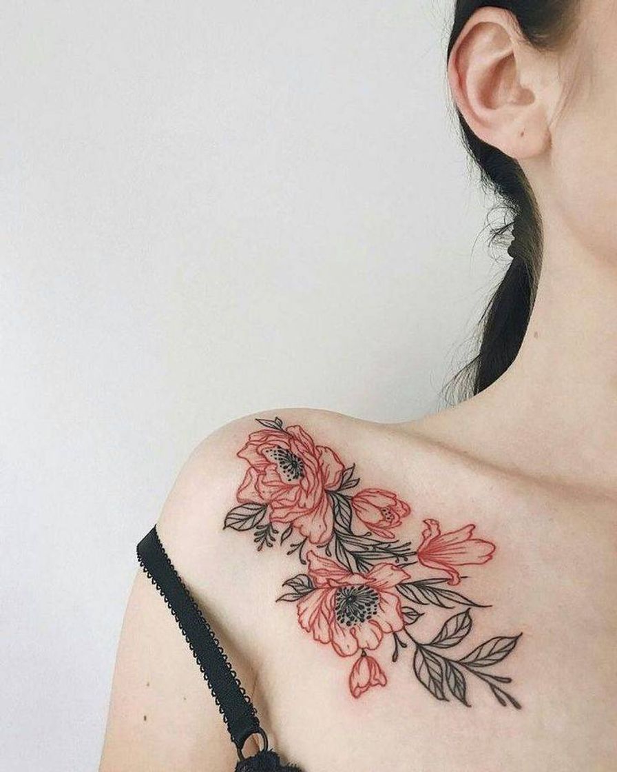 Fashion Tattoo Flores 🌺🌿