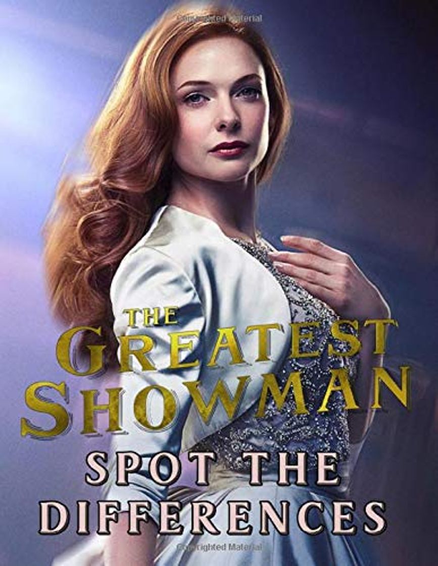 Books Greatest Showman Spot The Difference: Stress Relief Greatest Showman Adult Spot