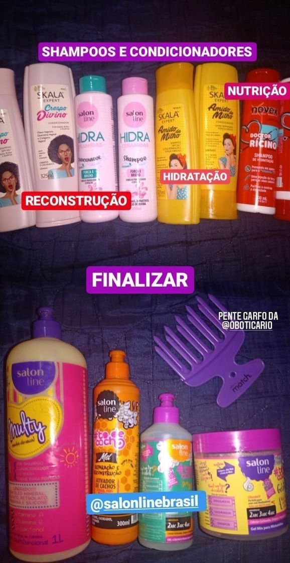 Moda Produtos para o cabelo 