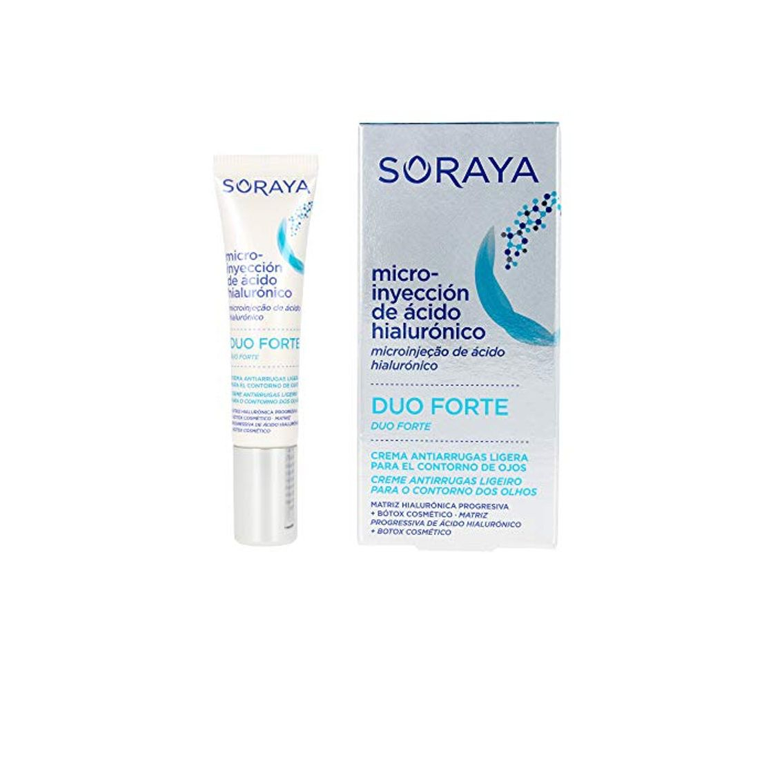 Product Soraya Acido Hialuronico Duo Forte Micro-Inyección Ojos 15 ml - 1 unidad,