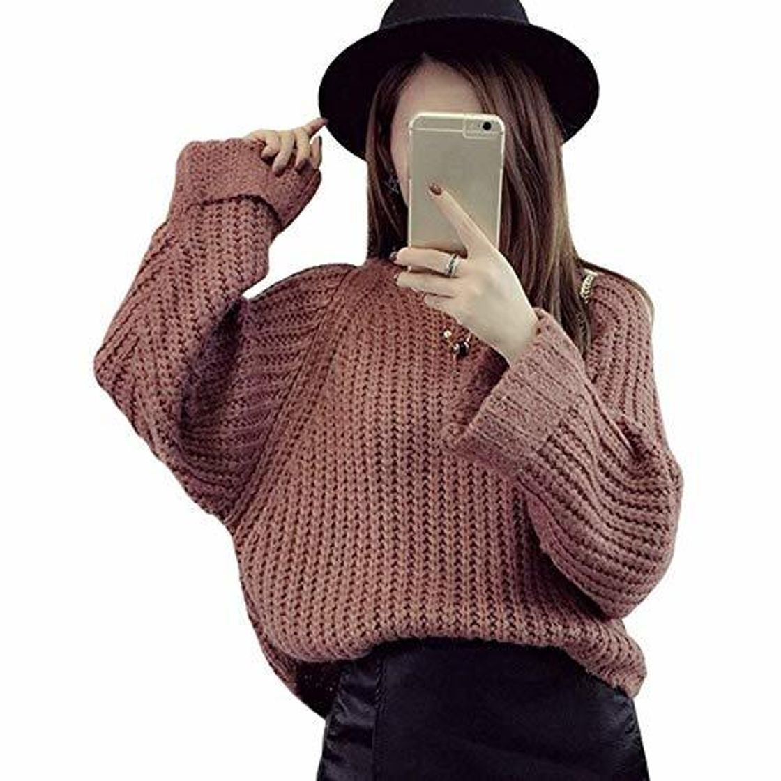 Social Top Mujer Otoño Elegantes Moda Sudaderas Cuello Redondo Manga Larga Color Sólido