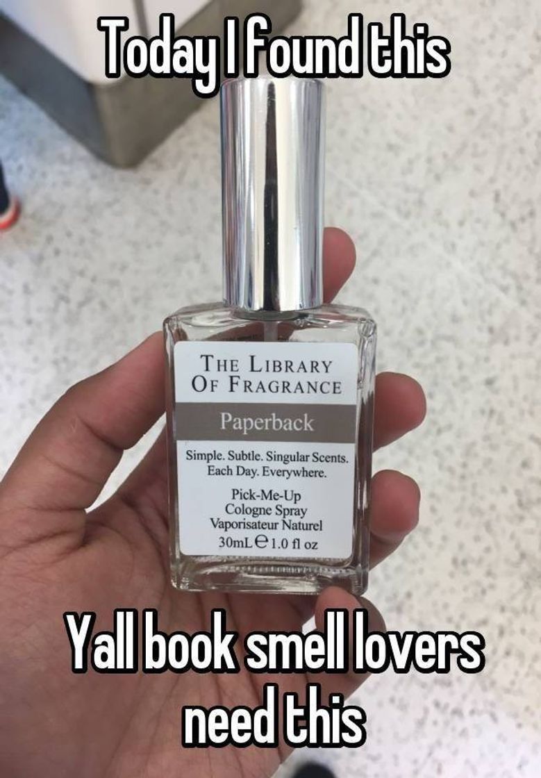 Moda Perfume de livro