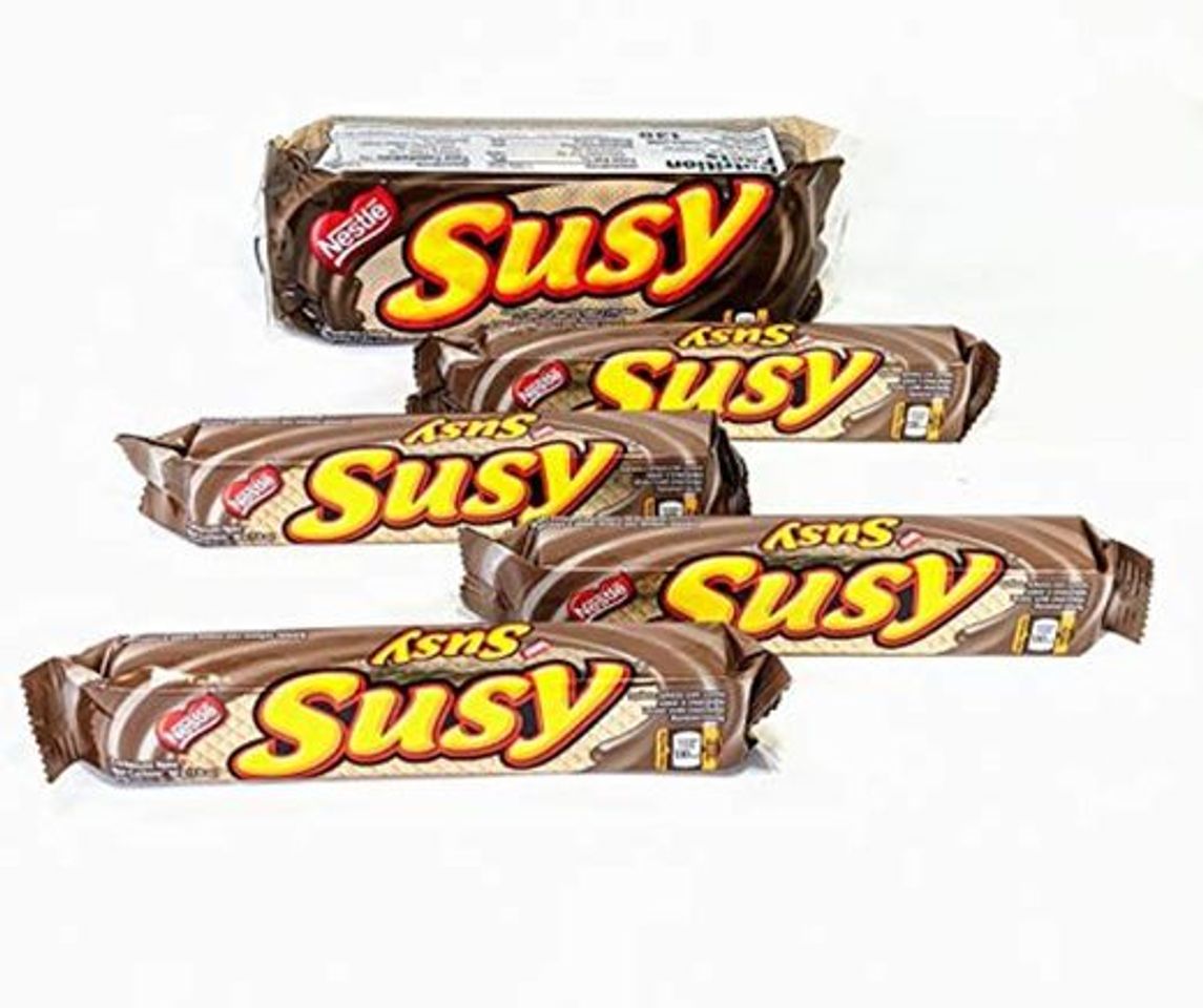 Producto SUSY Galleta Rellena con Crema Sabor a Chocolate. 4 unidades de 50