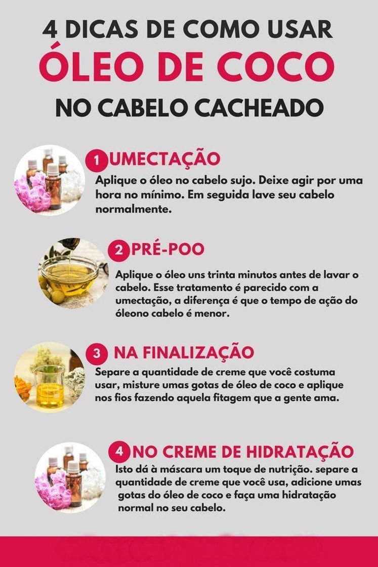 Moda Óleos para o cabelo