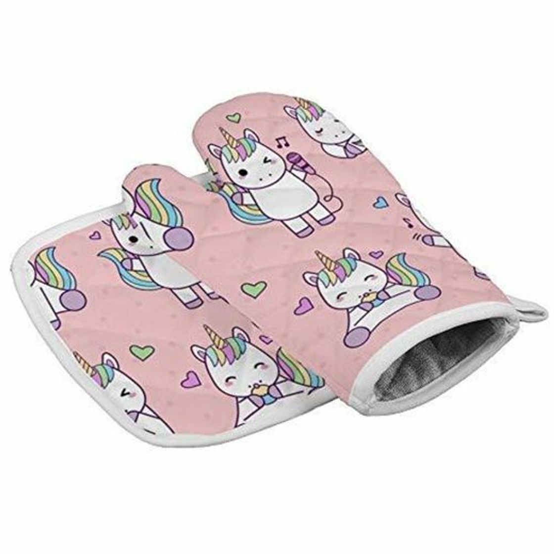 Social N/R Unicorn Character Collection - Manoplas para Horno y ollas
