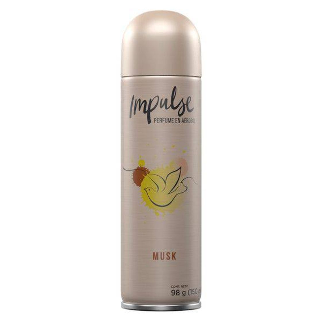 Moda Desodorante Impulse perfume musk.