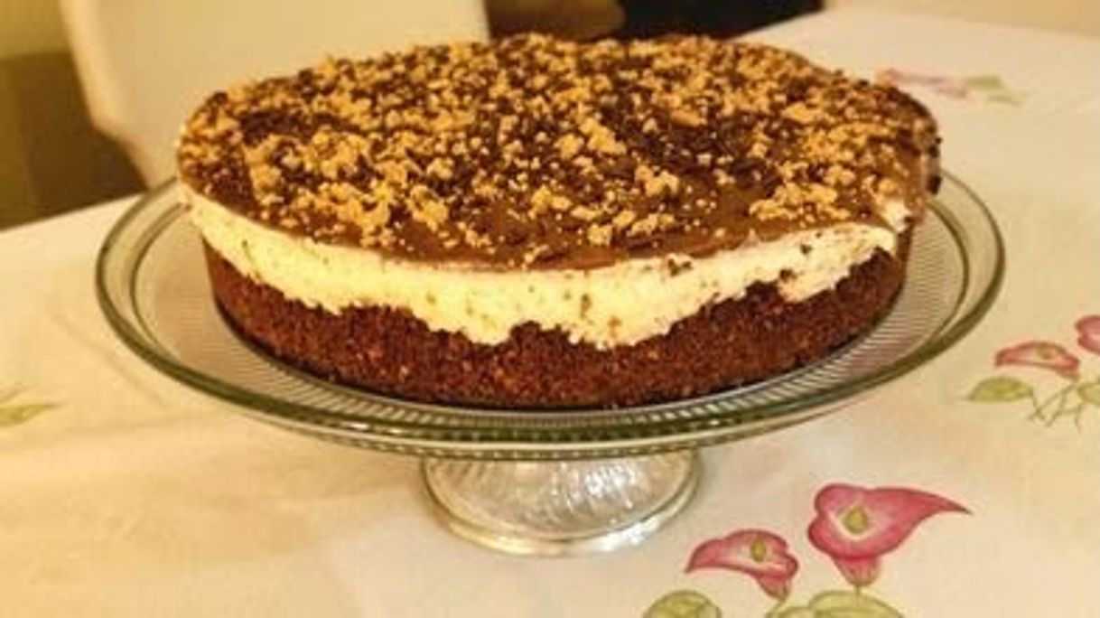 Moda CHEESECAKE DE PAÇOCA E BRIGADEIRO