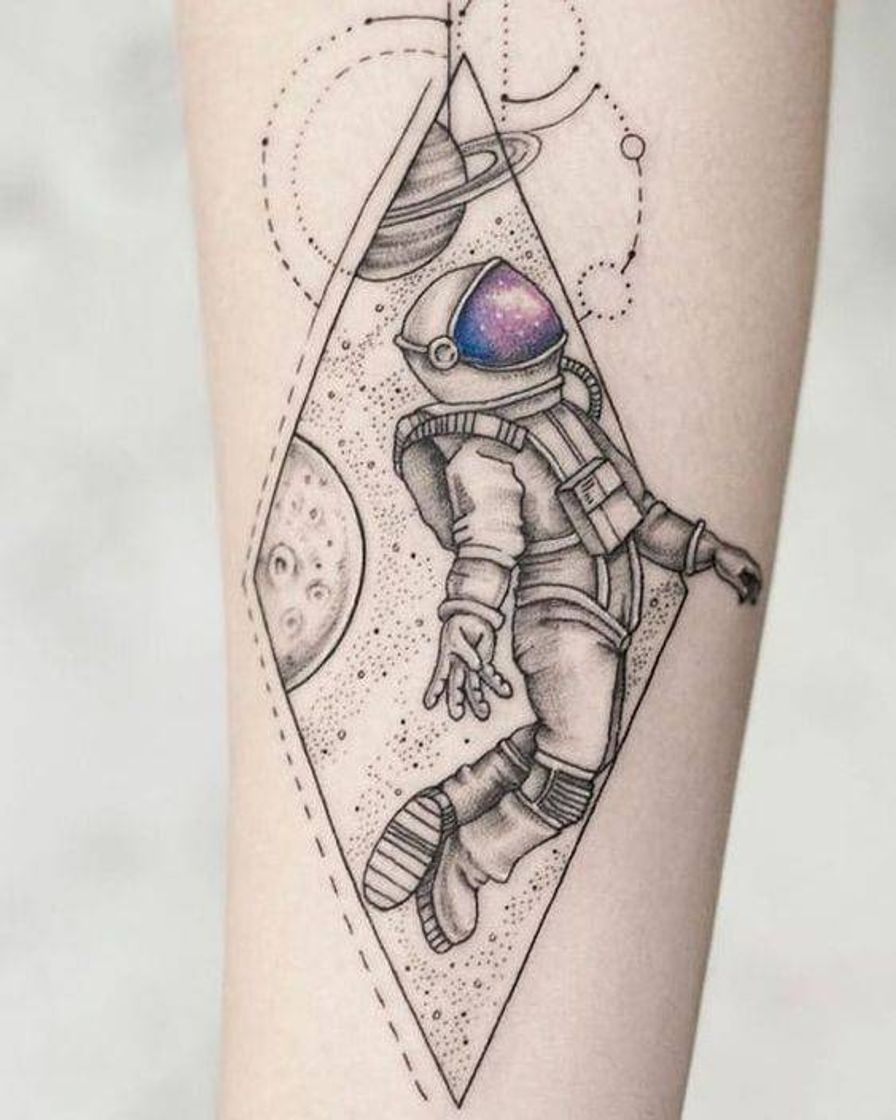 Fashion Tatto Astronauta