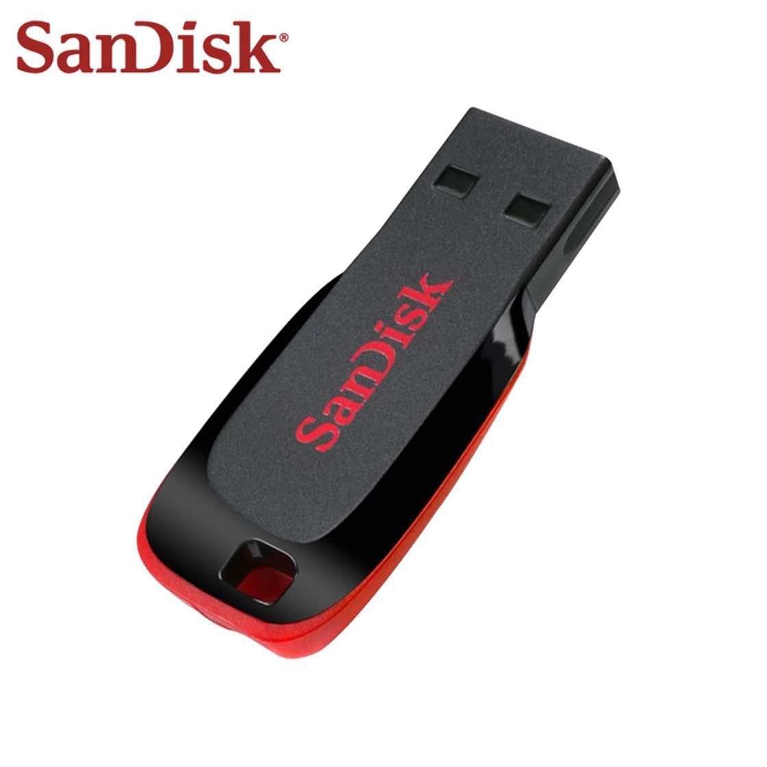 Moda SanDisk Cruzer Blade - Memoria USB de 2.0 de 32 GB, Negro