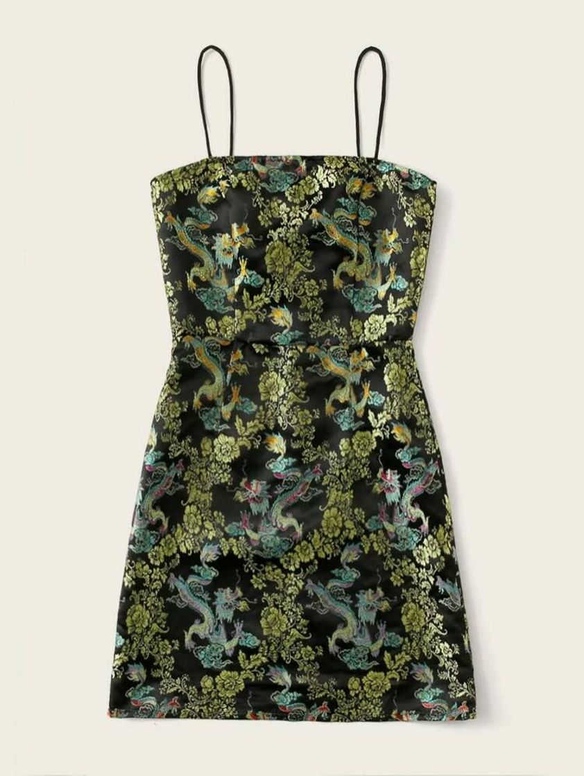 Fashion Vestido floral multicolor