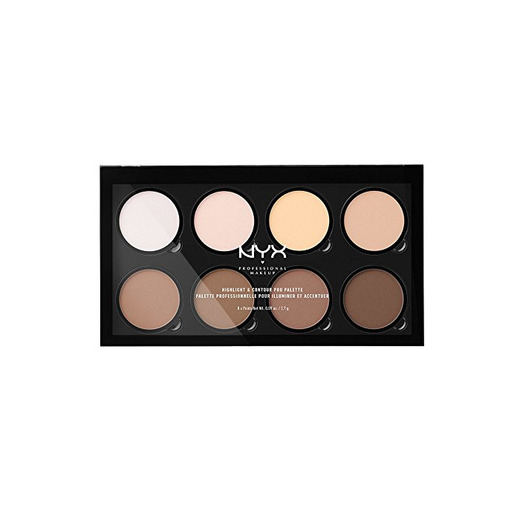 NYX Professional Makeup Paleta de contouring Highlight & Contour Pro Palette