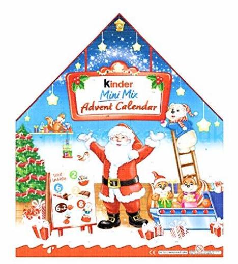 Kinder Navidad Maxi Mix Calendario de Adviento